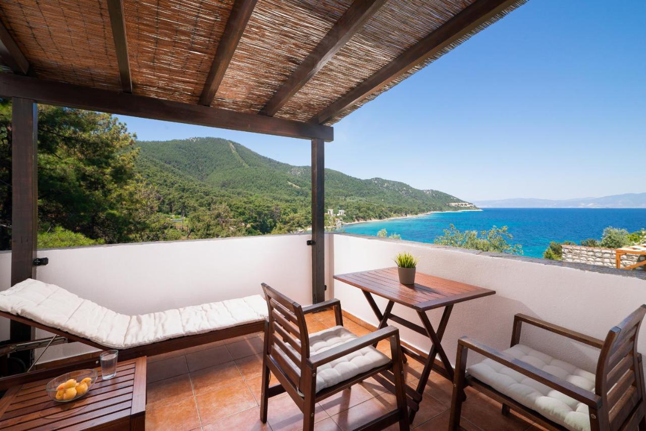 Villa Victoria By La Scala Beach Thásos Exterior foto