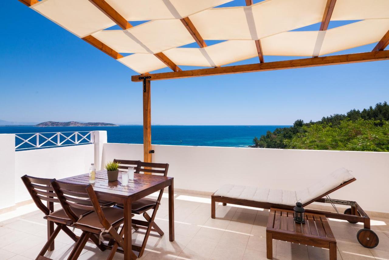 Villa Victoria By La Scala Beach Thásos Exterior foto