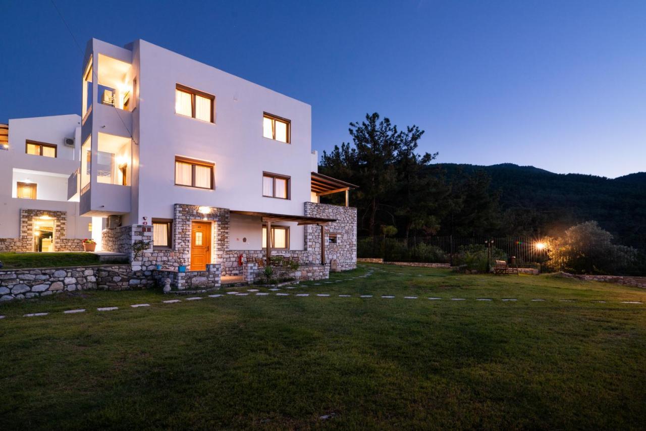 Villa Victoria By La Scala Beach Thásos Exterior foto